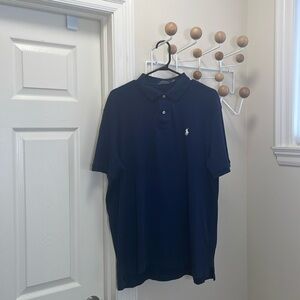 Ralph Lauren - Short Sleeve Polo - Navy -  L
